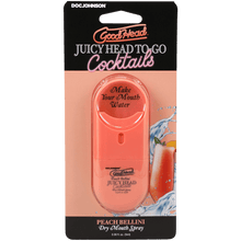 Spray Oral Bouche Sèche - GoodHead Juicy Head To-Go | Hydratant & de Saveurs Cocktails Doc Johnson Sensations plus