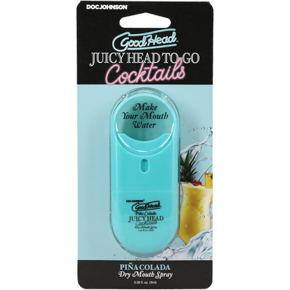 Spray Oral Bouche Sèche - GoodHead Juicy Head To-Go | Hydratant & de Saveurs Cocktails Doc Johnson Sensations plus