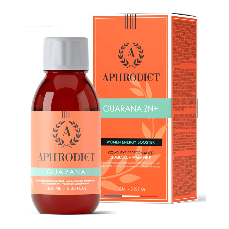 Stimulant intime pour femme - Aphrodict Guarana ZN+ | Booster d'Énergie Ruf Sensations plus