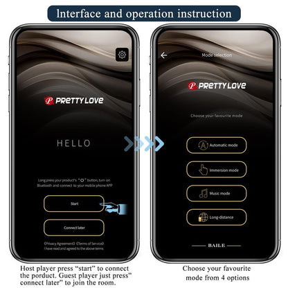 Stimulateur Anal Connecté Prostate & Périnée - Andrew | Pretty Love Pretty Love Sensations plus