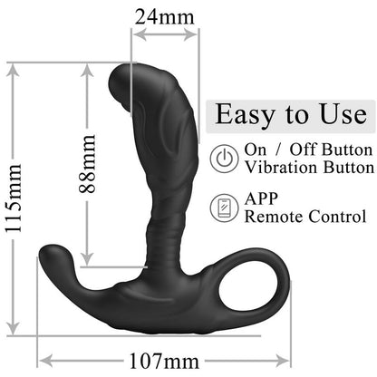 Stimulateur Anal Connecté Prostate & Périnée - Andrew | Pretty Love Pretty Love Sensations plus