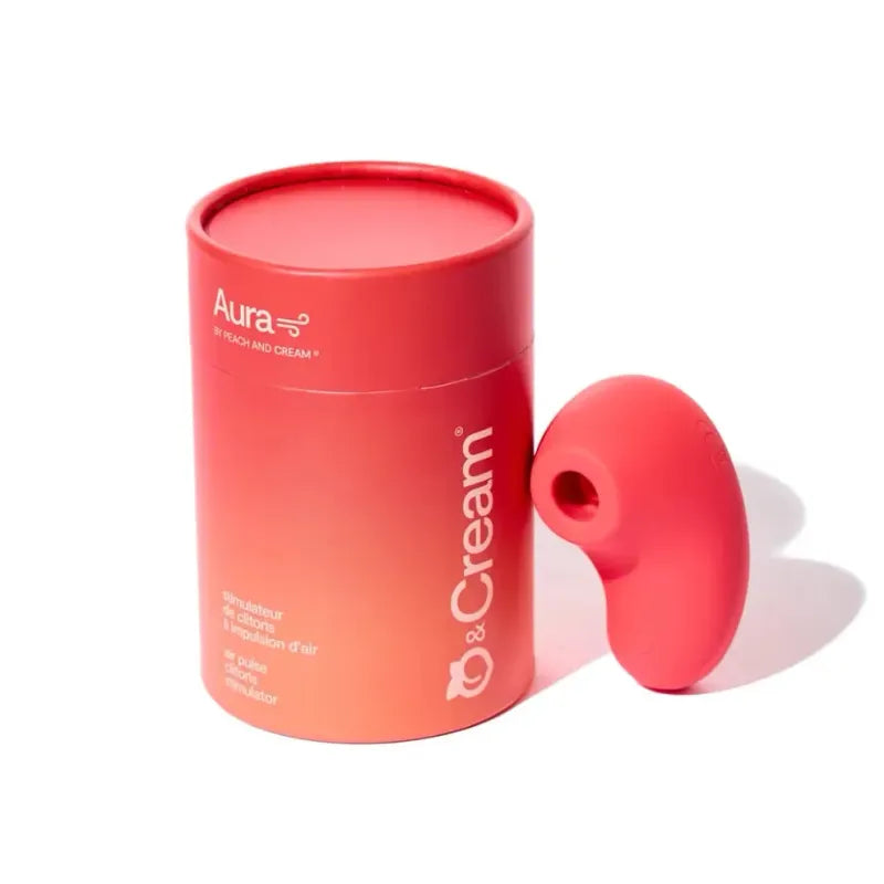 Stimulateur clitoridien - Aura à Impulsion d’Air | Peach & Cream Peach & Cream Sensations plus