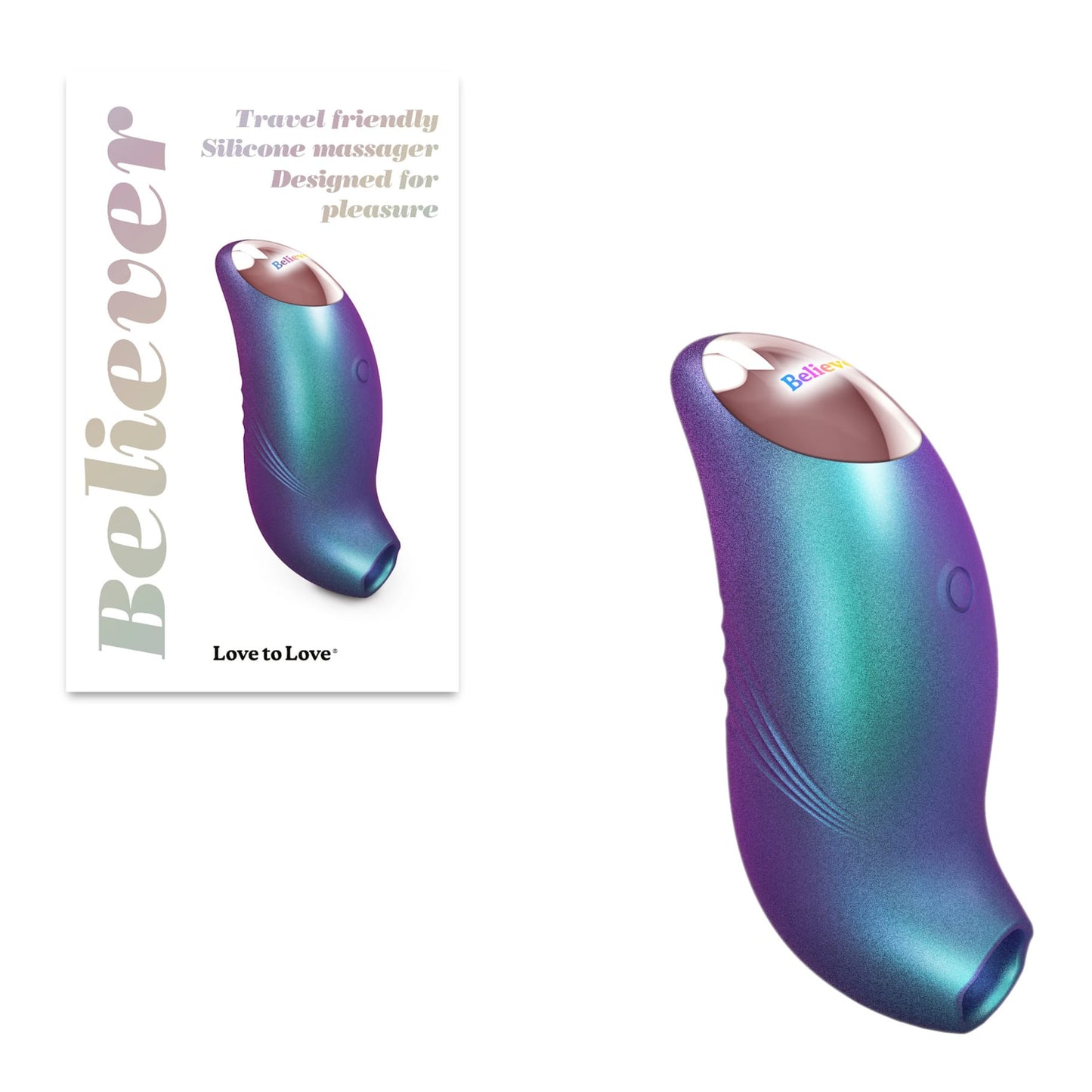 Stimulateur Clitoridien - Believer Love to Love | Mouvements Flapping Love to Love Sensations plus