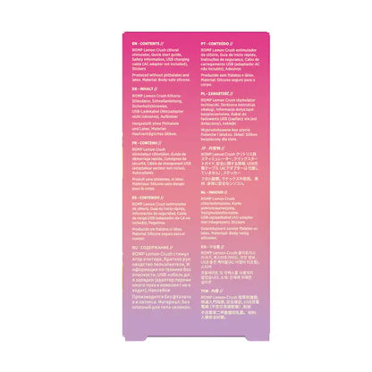 Stimulateur Clitoridien - Romp Lemon Crush  | Womanizer Pleasure Air ROMP Sensations plus