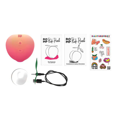 Stimulateur Clitoridien - ROMP Pink Peach | Pleasure Air ROMP Sensations plus