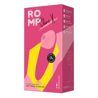 Stimulateur Clitoridien - ROMP Shine X | Womanizer Pleasure Air ROMP Sensations plus