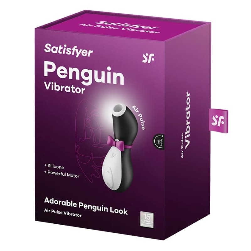 Stimulateur Clitoridien - Satisfyer Penguin | Ondes de Pression Satisfyer Sensations plus
