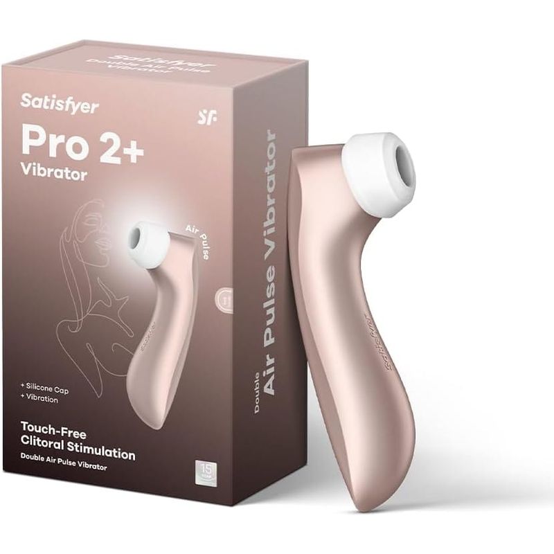 Stimulateur clitoridien - Satisfyer Pro 2+ | Air Pulse & Vibrations Satisfyer Sensations plus