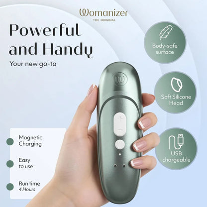 Stimulateur Clitoridien - Womanizer Pro | 11 Niveaux Pleasure Air Womanizer Sensations plus
