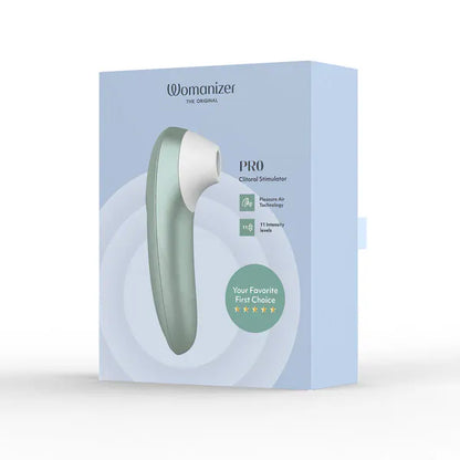 Stimulateur Clitoridien - Womanizer Pro | 11 Niveaux Pleasure Air Womanizer Sensations plus