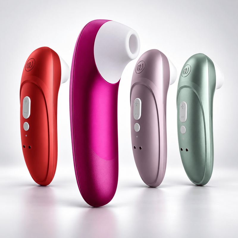 Stimulateur Clitoridien - Womanizer Pro | 11 Niveaux Pleasure Air Womanizer Sensations plus