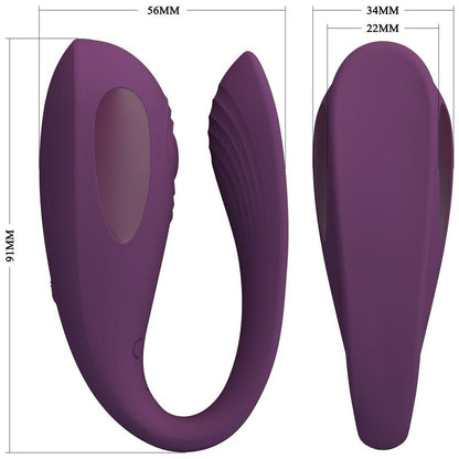 Stimulateur de couple connecté Pretty Love Aari – Double stimulation point G & clitoris avec application mobile Sensations Plus Sensations plus
