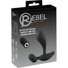 Stimulateur de Prostate Vibrant - Rebel - RC Two Spot Massager Rebel Sensations plus