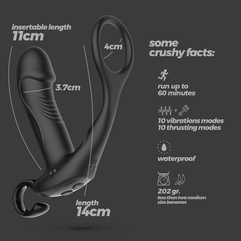 Vibrating prostate stimulator - Secwell - Levante Prostate Massager Th Sensations Plus Vibrating prostate stimulator - Secwell - Levante Prostate Massager Th Sensations Plus