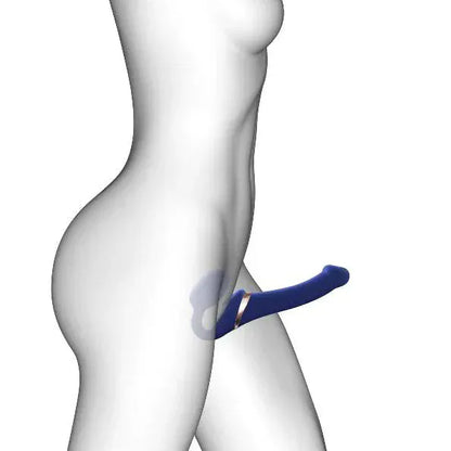 Strap-On Vibrant & Tapotements - Strap-On-Me Multi-Orgasme | Format Medium Strap-on-me Sensations plus
