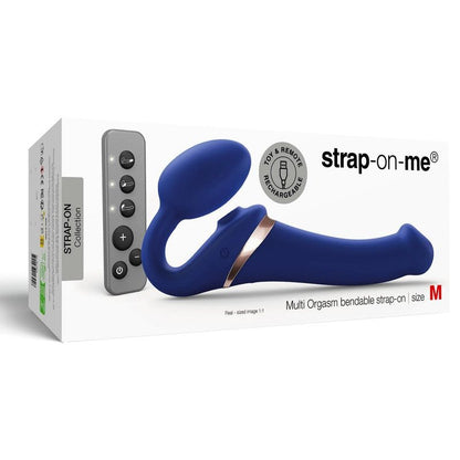 Strap-On Vibrant & Tapotements - Strap-On-Me Multi-Orgasme | Format Medium Strap-on-me Sensations plus