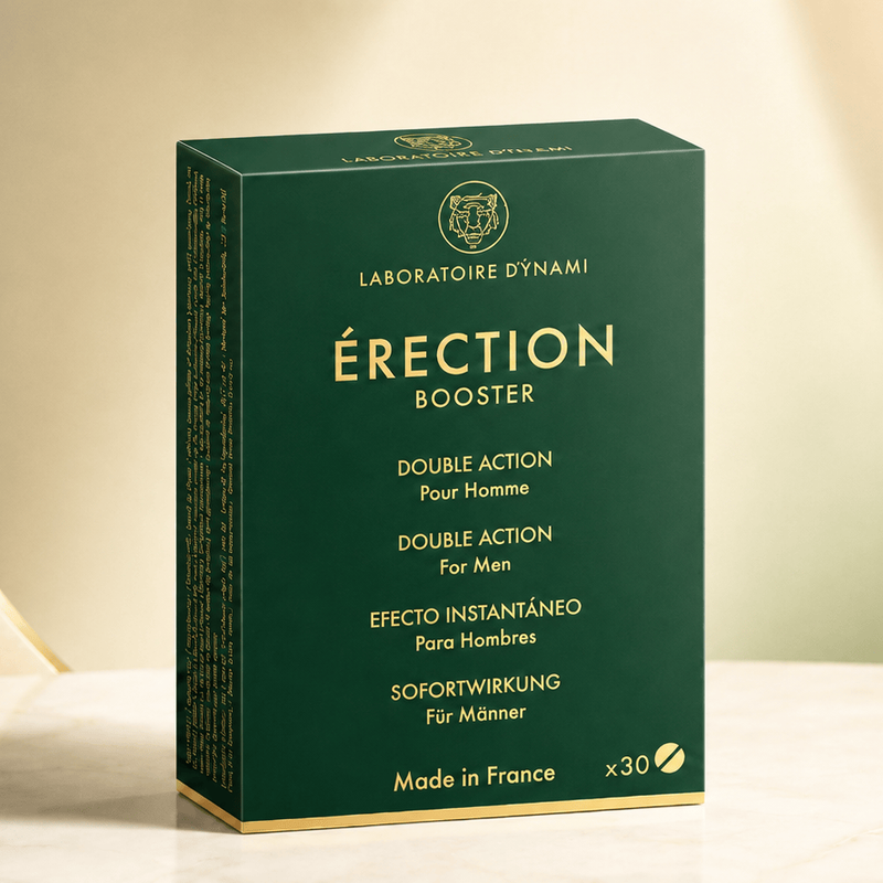 Supplément pour Homme - Erection Booster | 30 comprimés Laboratoire Dynami Sensations plus