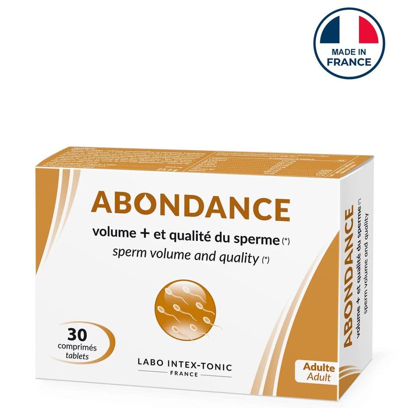 Supplément Sexuel - Abondance | Améliore Volume & Qualité du Sperme Naturellement Labo intextonic Sensations plus