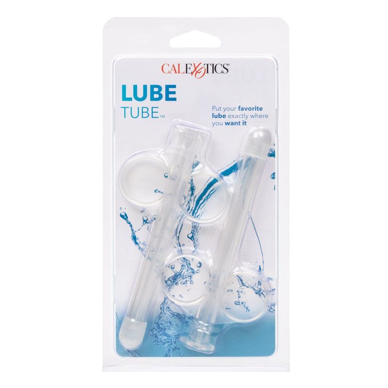 Tube Lubrifiant Transparent Réutilisable - Lube Tube | Application Précise & Confortable CalExotics Sensations plus