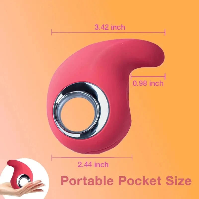 Vibrateur 2 en 1 - Secwell - Le petit Mignon Corail Secwell Sensations plus