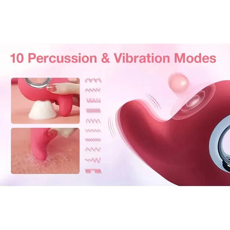 Vibrateur 2 en 1 - Secwell - Le petit Mignon Corail Secwell Sensations plus