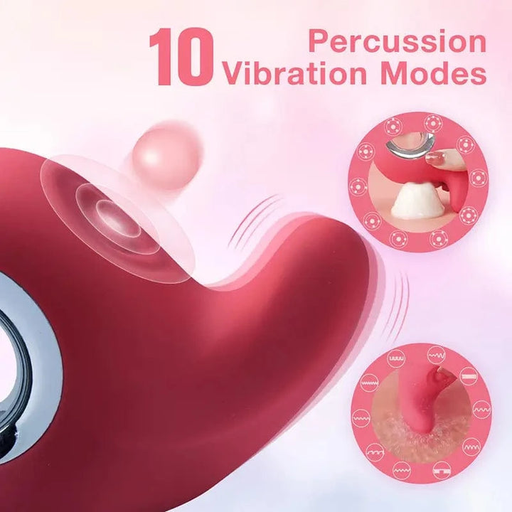 Vibrateur 2 en 1 - Secwell - Le petit Mignon Corail Secwell Sensations plus