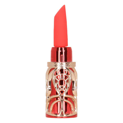 Vibrateur à Clitoris 4 en 1 - Kiss Lipstick | 4 Embouts Stimulants & 10 Modes de Vibration BMS Factory Sensations plus