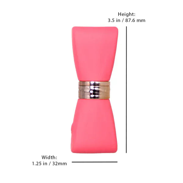 Vibrateur à Clitoris - M’Lady Pinpoint Bowtie Wand | 3 Embouts & 10 Modes de Vibrations M’Lady Sensations plus