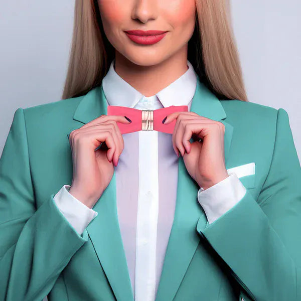 Vibrateur à Clitoris - M’Lady Pinpoint Bowtie Wand | 3 Embouts & 10 Modes de Vibrations M’Lady Sensations plus