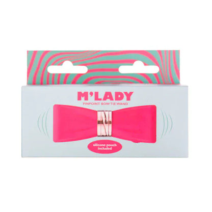 Vibrateur à Clitoris - M’Lady Pinpoint Bowtie Wand | 3 Embouts & 10 Modes de Vibrations M’Lady Sensations plus