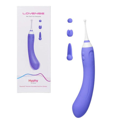 Vibrateur à double extrémité - Hyphy – Plaisir sans limites Lovense Sensations plus