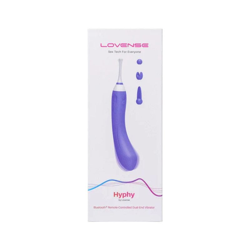 Vibrateur à double extrémité - Hyphy – Plaisir sans limites Lovense Sensations plus