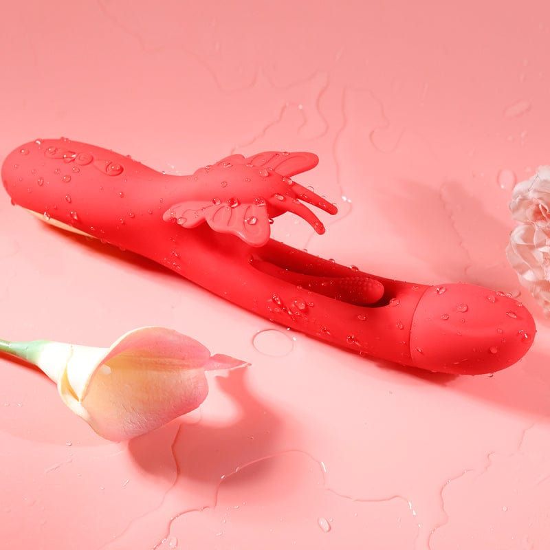 Vibrateur à Mouvement - Secwell - Butterfly Finger Tapping Vibrator Secwell Sensations plus