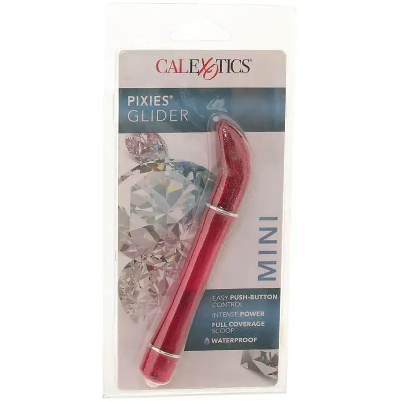 Vibrateur à Point G - Pixies Glider Mini Vibe | Compact, Puissant, Étanche, Intense & Précis CalExotics Sensations plus