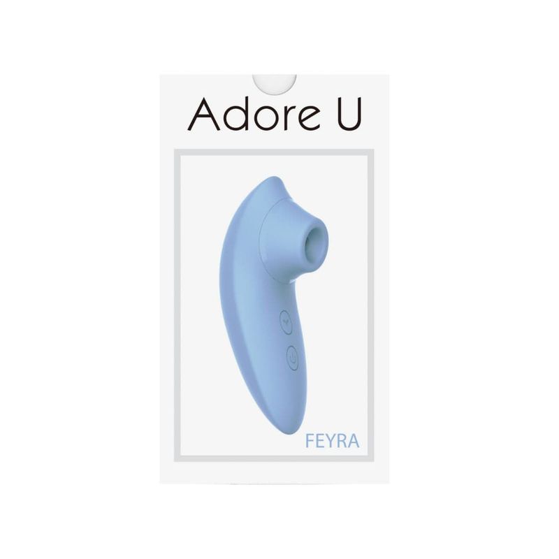 Vibrateur à Succion - Adore U Feyra | 10 Niveaux de Plaisir, Silicone Doux & Compact Adore U Sensations plus