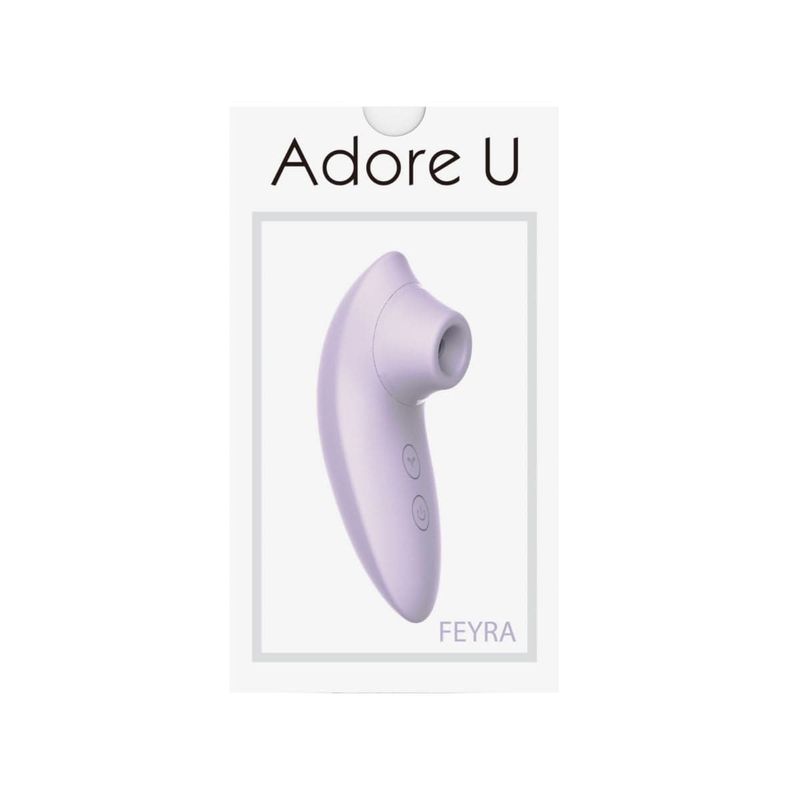 Vibrateur à Succion - Adore U Feyra | 10 Niveaux de Plaisir, Silicone Doux & Compact Adore U Sensations plus