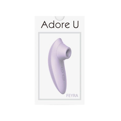 Vibrateur à Succion - Adore U Feyra | 10 Niveaux de Plaisir, Silicone Doux & Compact Adore U Sensations plus