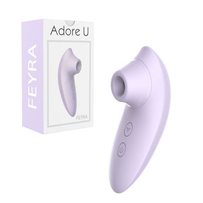 Vibrateur à Succion - Adore U Feyra | 10 Niveaux de Plaisir, Silicone Doux & Compact Adore U Sensations plus