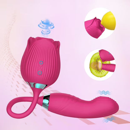 Vibrateur à Succion & Mouvement - Roméo Flower | Osez-Vous Osez-Vous Sensations plus