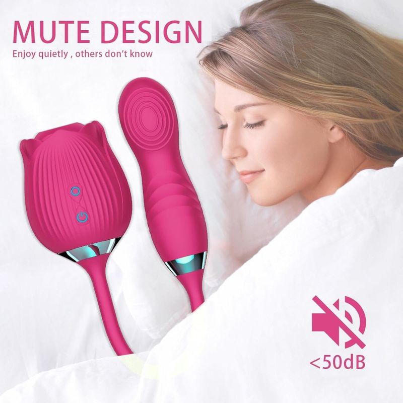 Vibrateur à Succion & Mouvement - Roméo Flower | Osez-Vous Osez-Vous Sensations plus