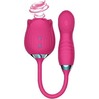 Vibrateur à Succion & Mouvement - Roméo Flower | Osez-Vous Osez-Vous Sensations plus