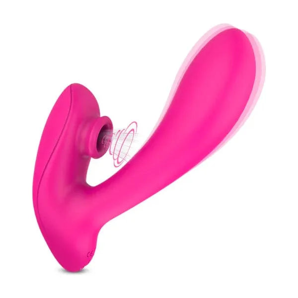 Vibrateur à Succion - Pure Love - Stacy's Dog - Pulsating Pleasure Dual Vibrator BMS Factory Sensations plus