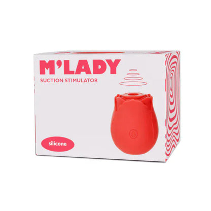 Vibrateur à Succion - Rose M’Lady | 3 vitesses & 7 modes d'Aspiration d’Air, Doux & Discret M’Lady Sensations plus