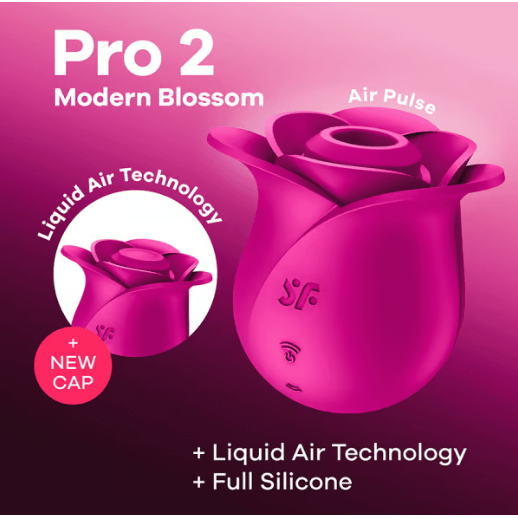 Vibrateur à Succion - Satisfyer - Pro 2 Modern Blossom Satisfyer Sensations plus