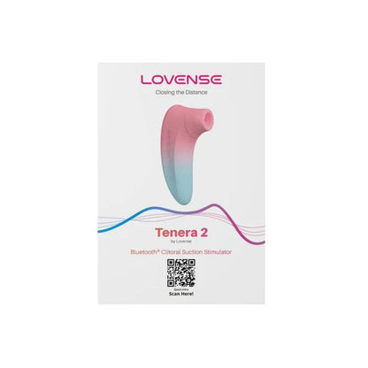 Vibrateur à Succion - Tenera 2 - Stimulateur clitoridien à ondes d’air avec application Lovense Sensations plus