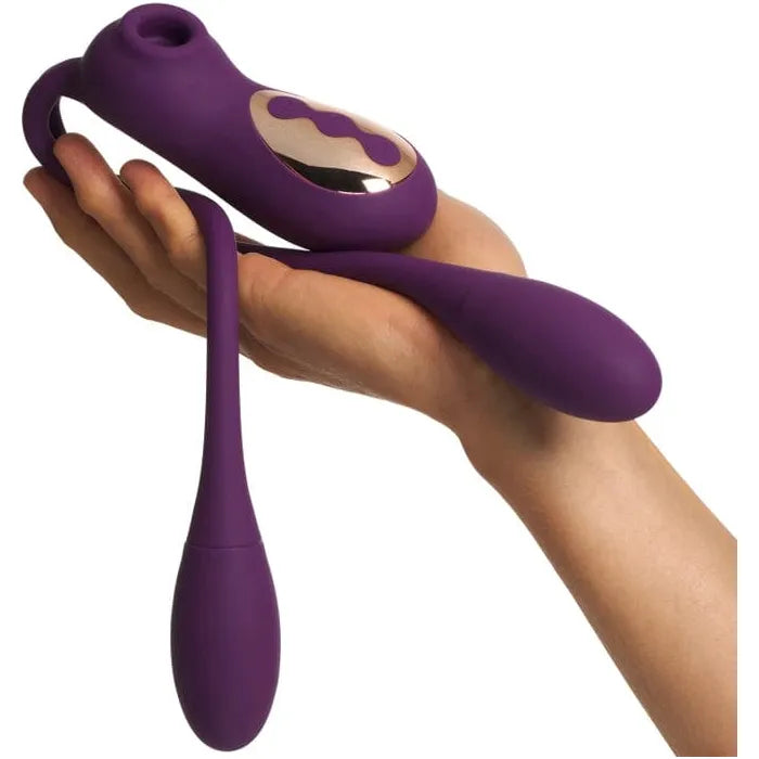 Vibrateur a Succion - Tracy’s Dog - Pamela Sucking Vibrator with Dual Vibe Stacy's Dog Sensations plus