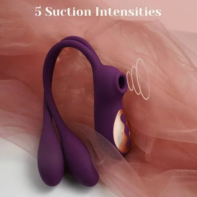 Vibrateur a Succion - Tracy’s Dog - Pamela Sucking Vibrator with Dual Vibe Stacy's Dog Sensations plus