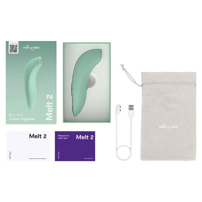 Vibrateur à Succion - We-Vibe Melt 2 | App Mobile & Pleasure Air We-Vibe Sensations plus