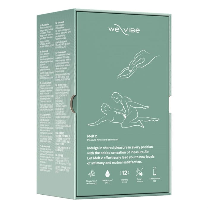 Vibrateur à Succion - We-Vibe Melt 2 | App Mobile & Pleasure Air We-Vibe Sensations plus