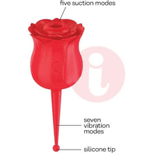 Vibrateur à Succion - Wild Rose - Le Point Icon brands Sensations plus